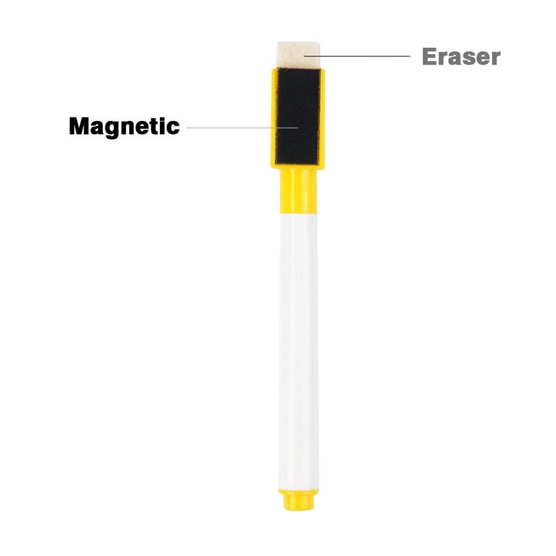 Vantasii Magnetic Refrigerator Chalkboard,Weekly Menu, Meal Planner, Grocery Shopping List, Dry Erase Board, for Kitchen Fridge with 8 Color Magnetic Markers (16inchx12inch) - Image 5